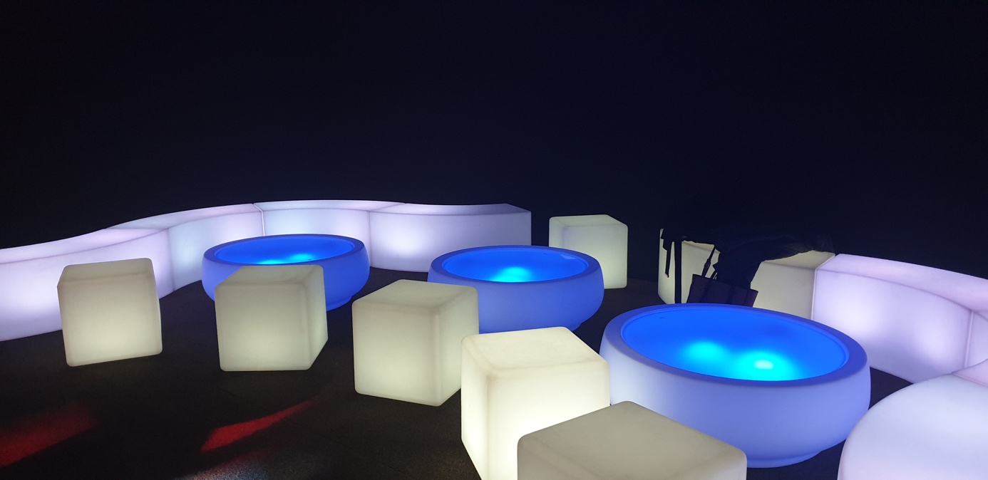 Mobilier lumineux
