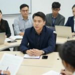 Personnes en formation dans le secteur médico-social.