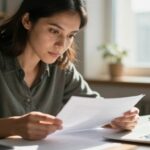 Éducateur spécialisé travaillant sur ses documents.